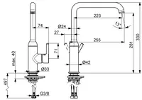 HANSAVANTIS Style, Kitchen faucet, 54202207