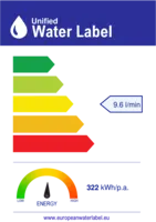 Schválení/Prohlášení Unified Water Label