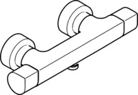 HANSATEMPRA Style, Miscelatore doccia, 58410101