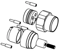 59913591 | HANSA | Raising kit, 20 mm