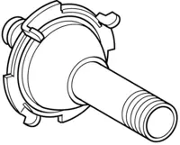 Flush connector