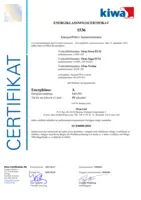 Certificato/Dichiarazione Kiwa SE Energymark