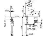 HANSAVANTIS, Miscelatore lavabo, 52562267