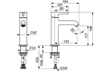 HANSAVANTIS Style, Washbasin faucet, 5437220733006