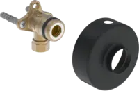 Oras Group, Angle coupling with stop valve, G3/4(1/2)-D12, 290009-33
