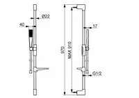 HANSAAURELIA, Shower set, 47150120