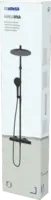 HANSAVIVA, Sprchová batéria s dažďovou sprchou, 6515920133