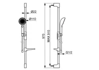 HANSAAURELIA, Set de douche, 4715013081