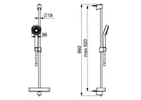 HANSABASICJET Style, Shower set, 44790131