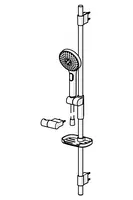 HANSAACTIVEJET, Shower set, 84370130