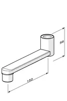 Oras Group, Spout, L=150, 290003