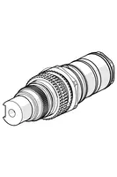 Thermostaat/binnenwerk, 1/2"  Varox