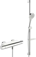 HANSAOPTIMA, Douche kraan met douche set, 48130331