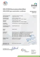 Toestemming/Verklaring DVGW