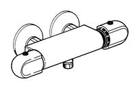 HANSATEMPRA, Brausebatterie, 08410202