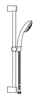 HANSABASICJET, Combinazione Doccia con doccetta, 44780210