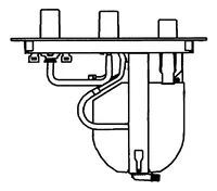 HANSACOMPACT, Body for bath and shower faucet, 53070200