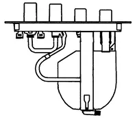 HANSACOMPACT, Body for bath and shower faucet, 53080200