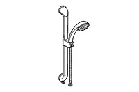 HANSAJET, Shower set, 04580140