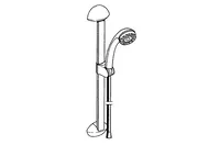 HANSA, Shower set, 55650140