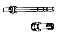 Rallonge pour mitigeur encastrés, 45-80 mm