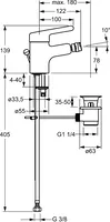 HANSAMEDIPRO, Bidet faucet, 01653203