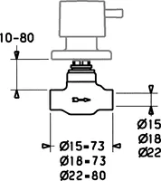 HANSA, Corps encastré, G3/4, 02360100