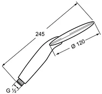 HANSAPUREJET, Douchette, 04310200