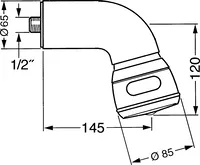 HANSAJET, Talířová sprcha, 0435010086