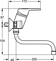 HANSAPRADO, Miscelatore cucina, 09692183