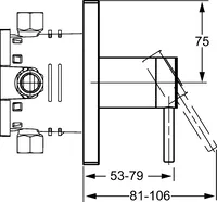 HANSADESIGNO, Cover part for shower faucet, 41109573