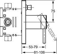 HANSADESIGNO, Cover part for bath and shower faucet, 41113573