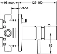 HANSALIVING, Cover part for bath and shower faucet, 41143562