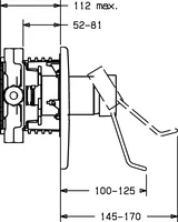 HANSACLINICA, Cover part for shower faucet, 41479076