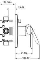 HANSAVANTIS, Cover part for bath and shower faucet, 42609073