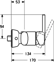 HANSARONDA Style, Sprchová batéria, 43679103