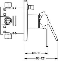 HANSARONDA, Cover part for bath and shower faucet, 43843583