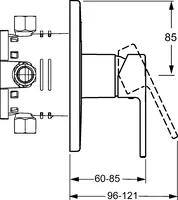 HANSARONDA, Cover part for shower faucet, 43869573