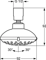 HANSABASICJET, Rain shower, 44660100