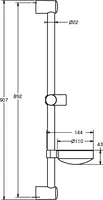 HANSABASICJET, Glijstang, 44700200