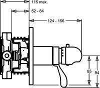 HANSARONDA, Cover part for concealed faucet, 48639545