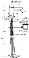 HANSAFORM, Waschtischbatterie, 49131103