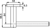 HANSACANYON, Toilet paper holder, 50330900