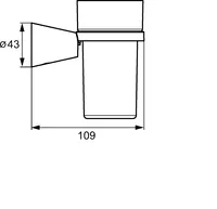 HANSADESIGNO, Glass holder (glass included), 51290970