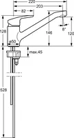 HANSAPOLO, Kitchen faucet, low pressure, 51591183