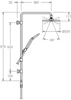 HANSAJET, Regendouche set, 51640200