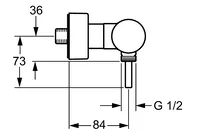 HANSADESIGNO, Shower faucet, 51860173