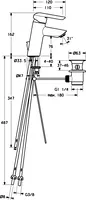 HANSAVANTIS, Umývadlová batéria, low pressure, 52381173