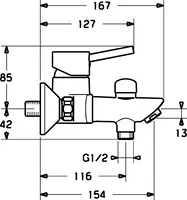 HANSAVANTIS Style, Wastafelkraan, 52442107