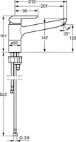 HANSAVANTIS, Kitchen faucet with dishwasher valve, 52592203